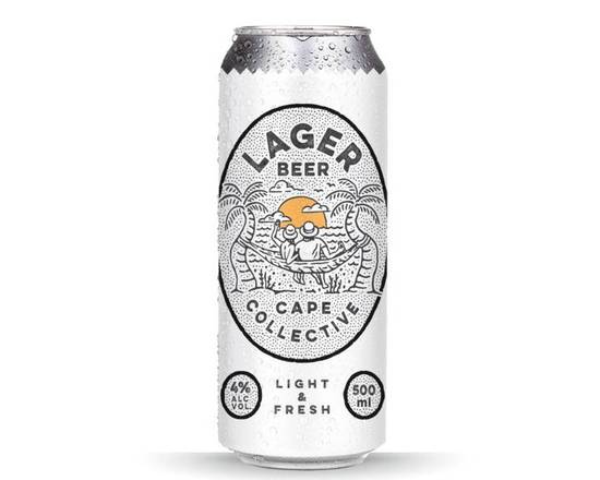 Cape Collective Lager 500ml x 4