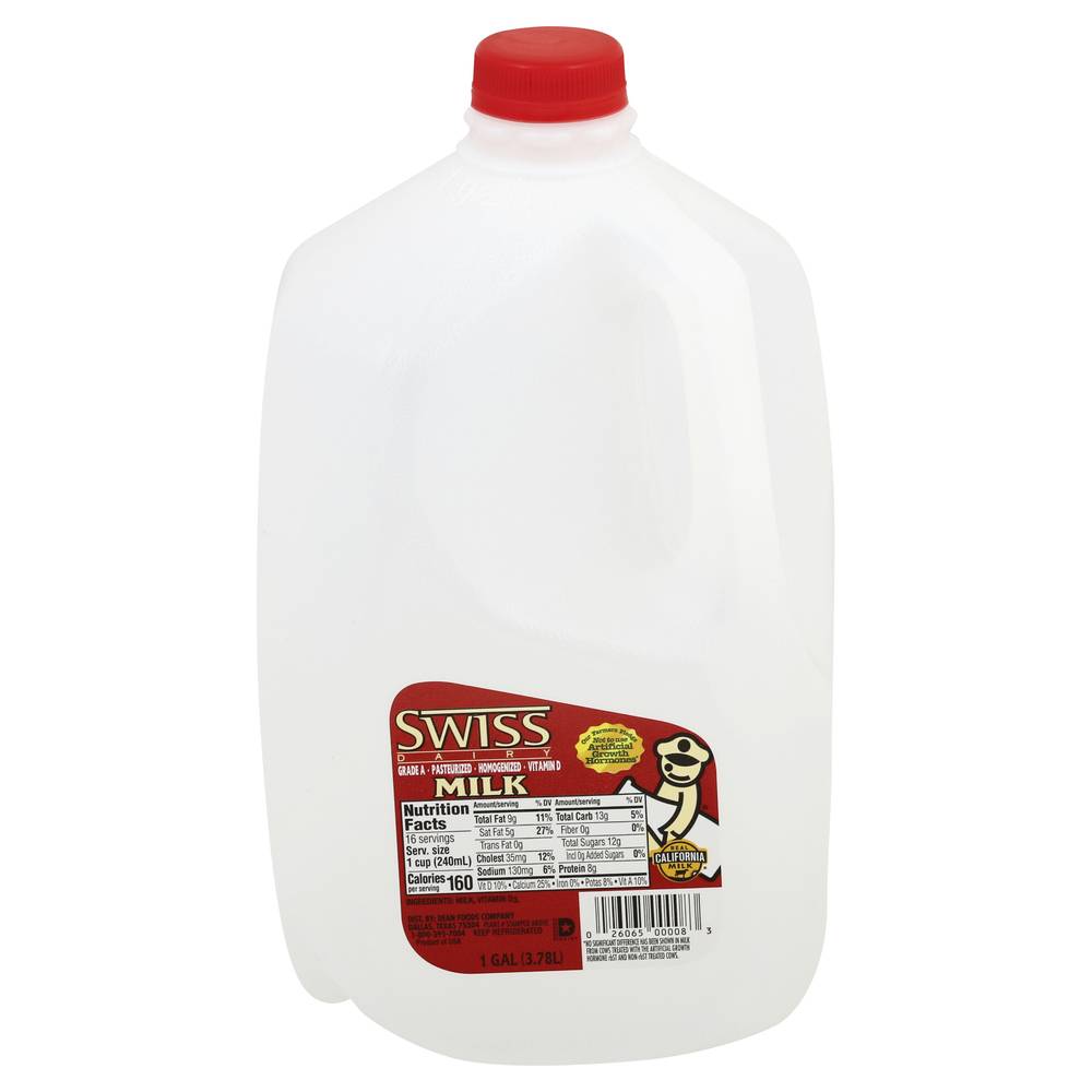 Swiss Dairy Vitamin D Grade a Milk (1 gal)