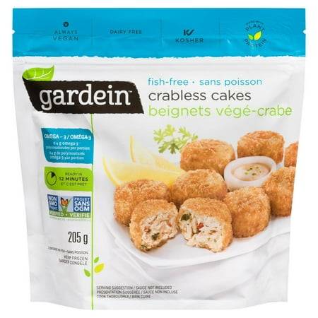 Gardein beignets végé-crabe (205 g) - plant-based crab cakes (205 g)