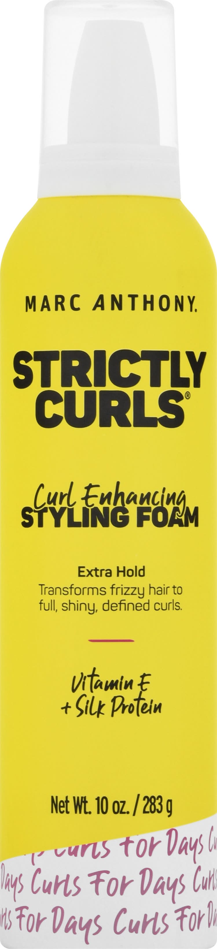 Marc Anthony Strictly Curls Extra Hold Curl Enhancing Styling Foam (10 oz)