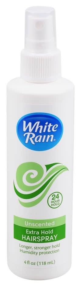White Rain Unscented Extra Hold Hairspray (4 fl oz)