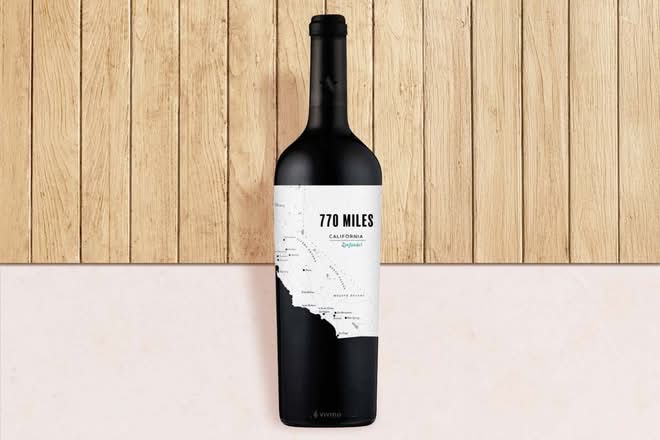 Zinfandel rouge, 770 Miles (75cl) 🍷