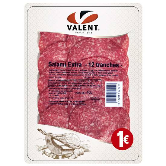 Tranches Salami Extra