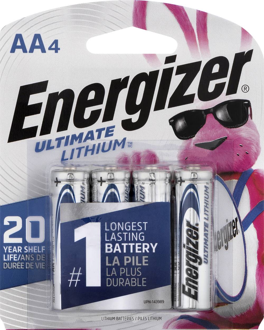 Energizer Ultimate Aa Lithium Batteries Blister (4 ct)