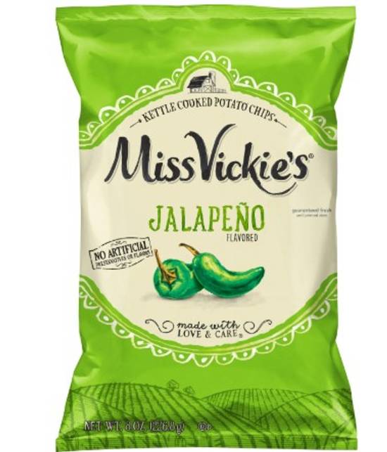 Bag of MIss Vicki's Jalapeno Chips
