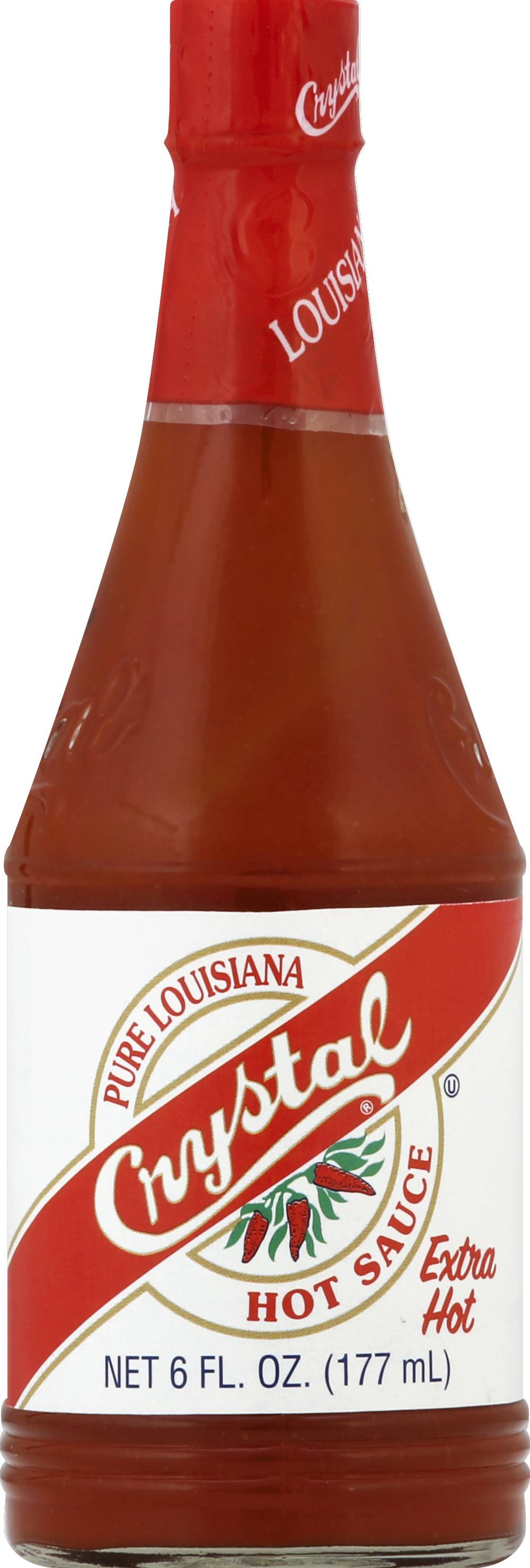 Crystal Louisiana Extra Hot Sauce (6 fl oz)