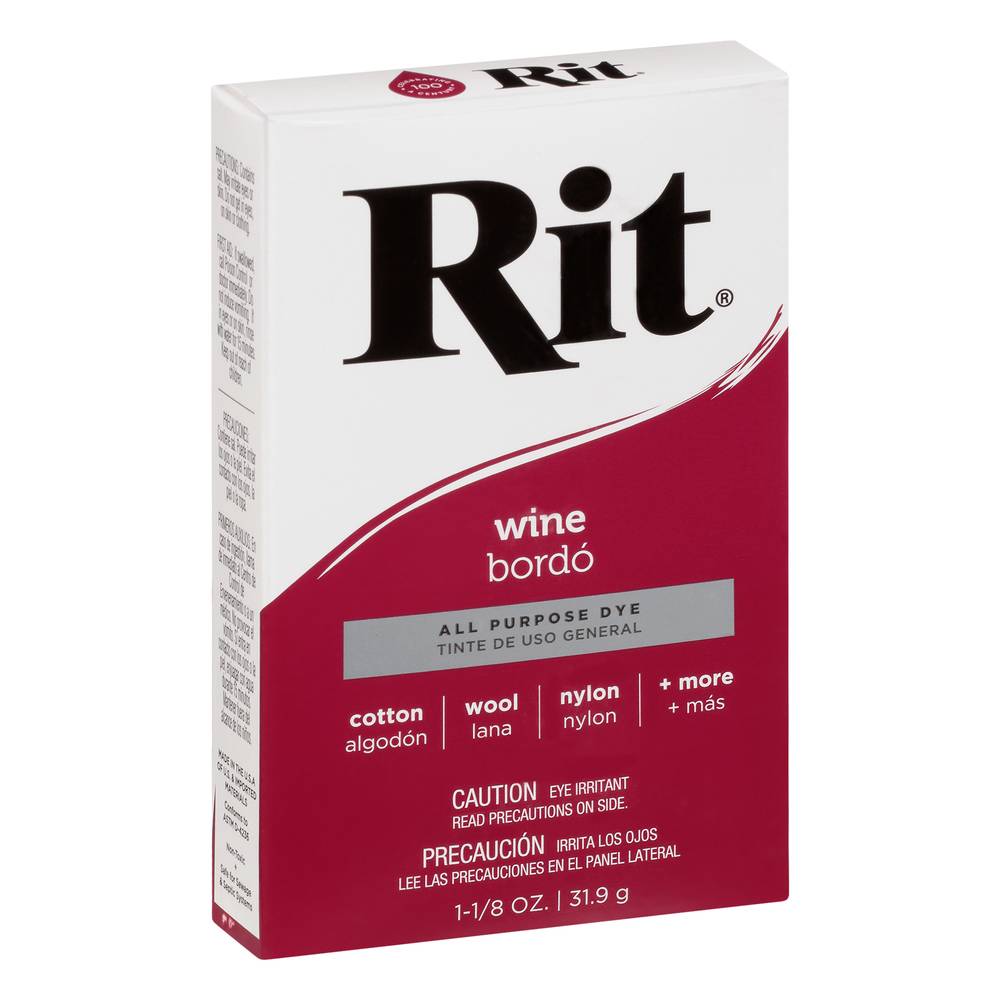 Rit Wine Bordo All Purpose Dye (31.9 g)