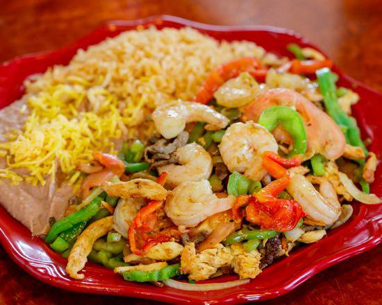 Mixed Fajitas Plate