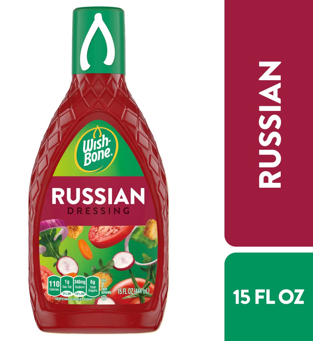 Wish-Bone Russian Dressing (15 fl oz) Flavor Boosters Delivered to Your Kitchen | Uber Eats Wish-Bone Russian Dressing (15 fl oz) Flavor Boosters Delivered to Your Kitchen | Uber Eats