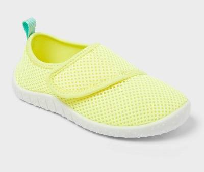Toddler Hartley Water Shoes - Sun Squad™ Yellow 11-12: Breathable, Hook & Loop, Textured Outsole