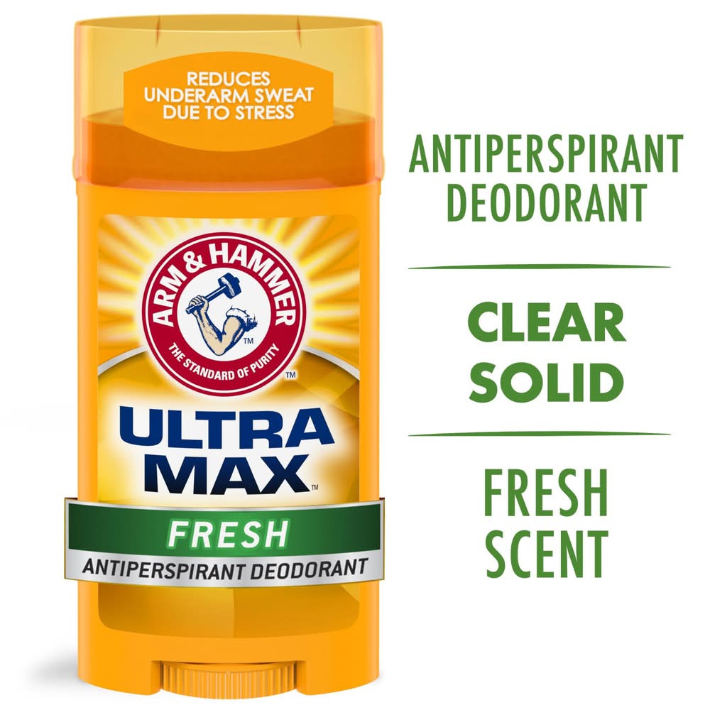 Arm & Hammer Ultra Max Fresh Antiperspirant Deodorant (2.6 oz)