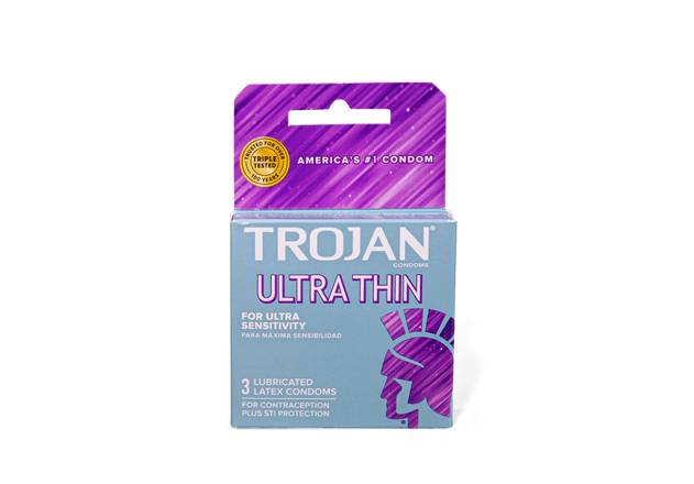 Trojan Condom Ultra Thin 3 count