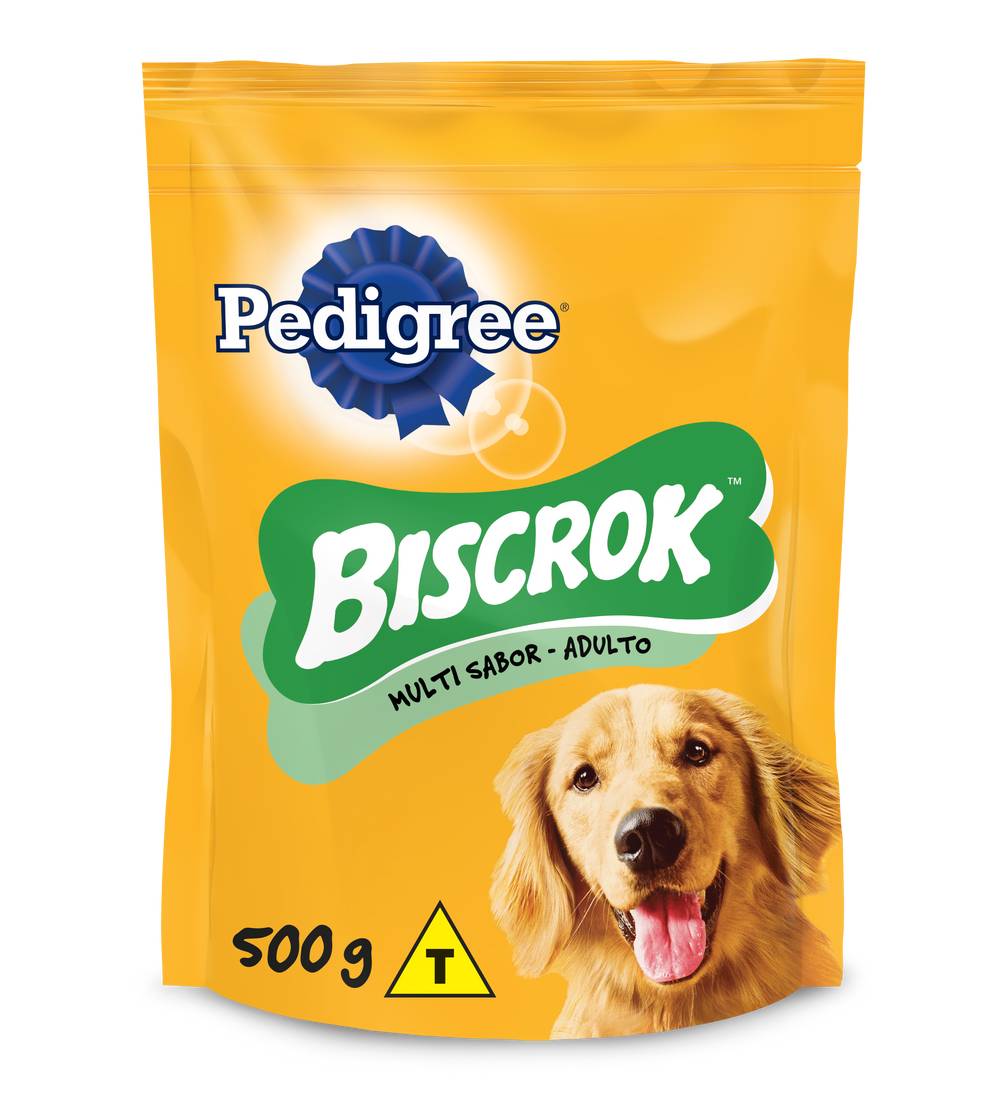 Pedigree biscoito para cães adultos biscrok (500 g)