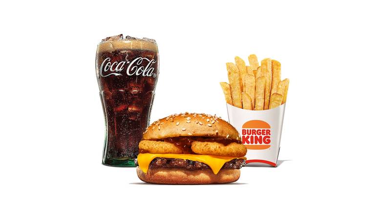 Texas BBQ Cheeseburger Meal