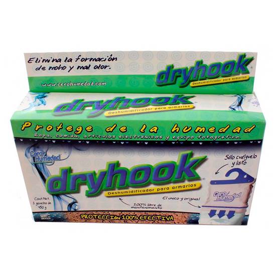 Dryhook deshumidificador para armarios  (450 g)