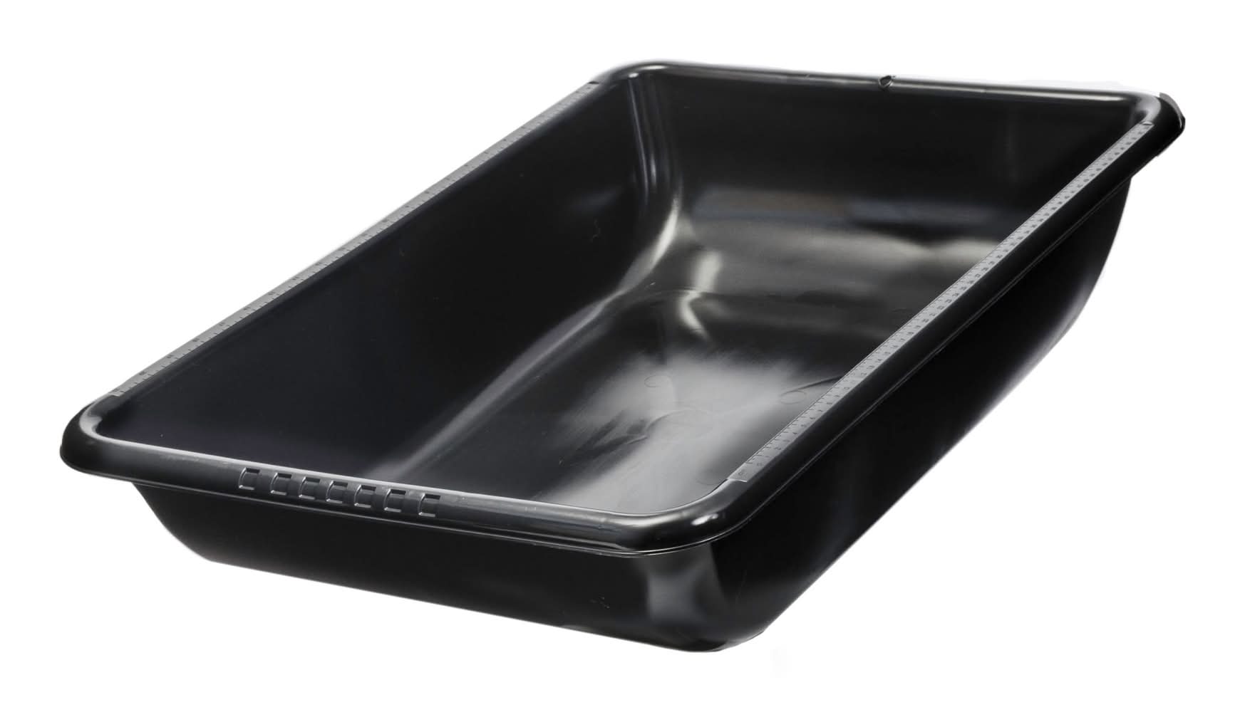 Creative Plastic Concepts Small Mixing Tub 24-in L x 21-in W x 6-in D Plastic Drywall Mud Pan