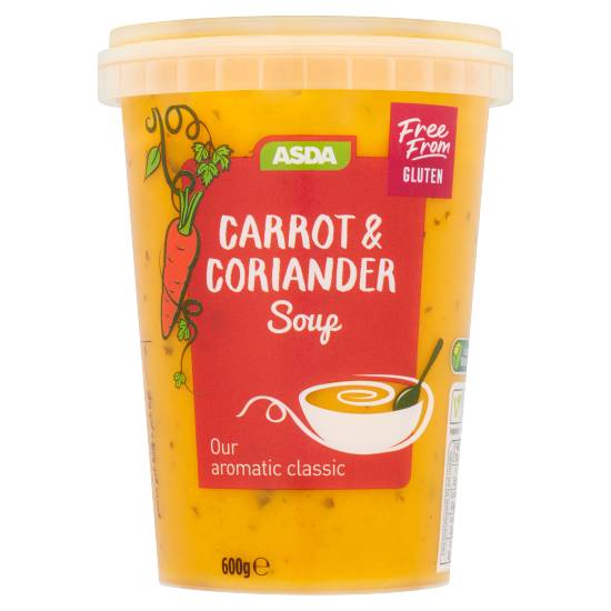 ASDA Free From Carrot & Cori&Er Soup (600ml)