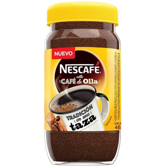 Nescafé café de olla soluble (frasco 46 g)