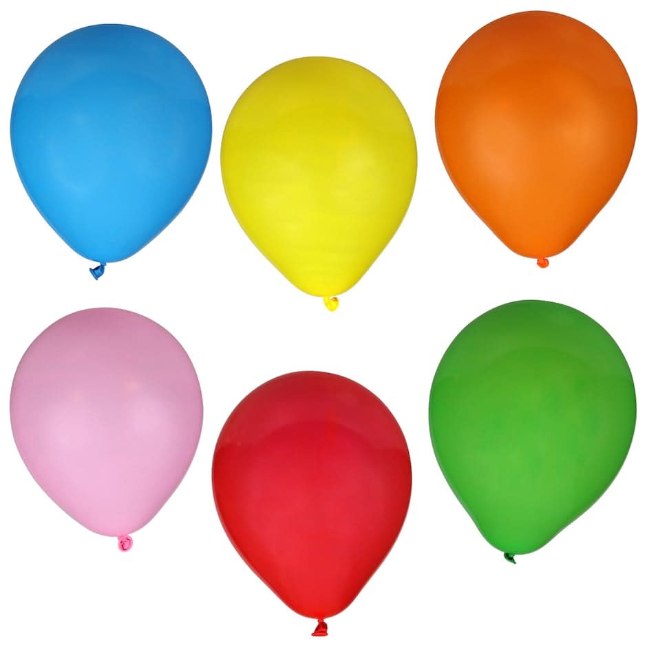 Colorful Latex Balloons, 25-ct. Bags