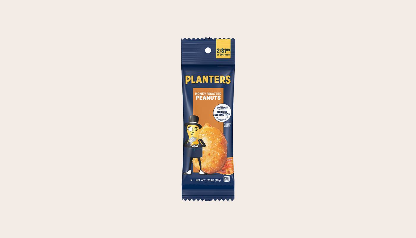 Planters Honey Roasted Peanuts 1.75oz