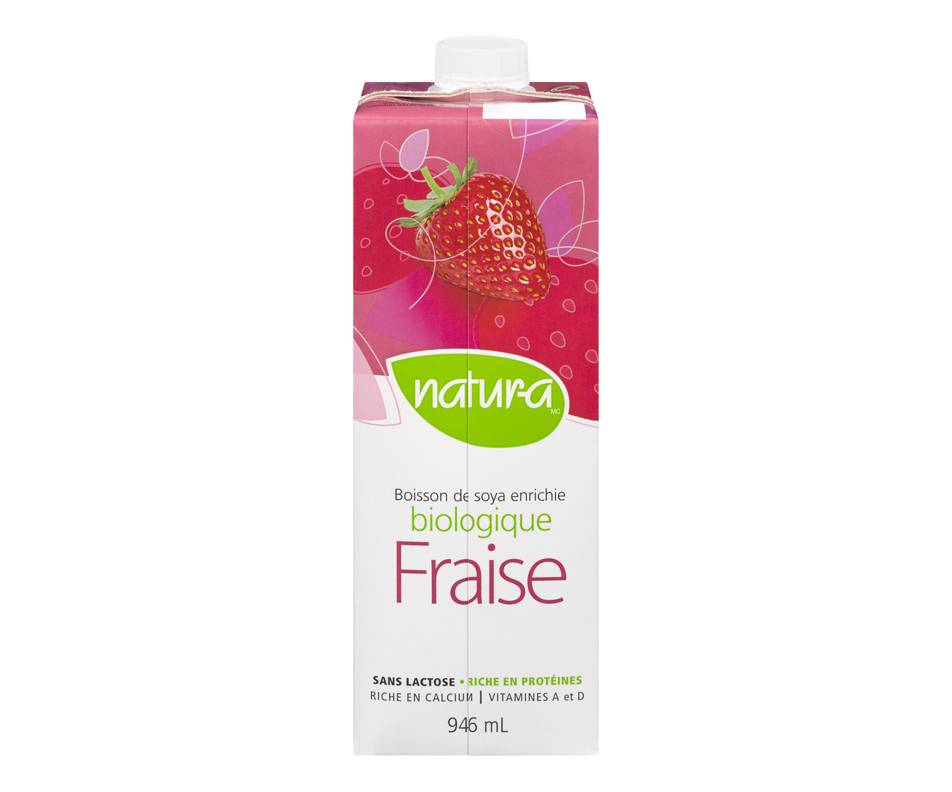 Natur-A Soya Fraise - Natur-A Soy Strawberry