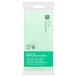 Co-op For Women 5 Twin Blade Disposable Razors