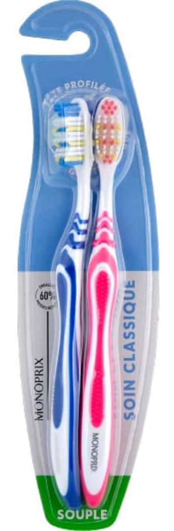 Monoprix - Brosse à dents souple (2)