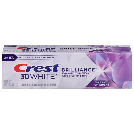 Crest 3d White Brilliance Vibrant Peppermint Toothpaste