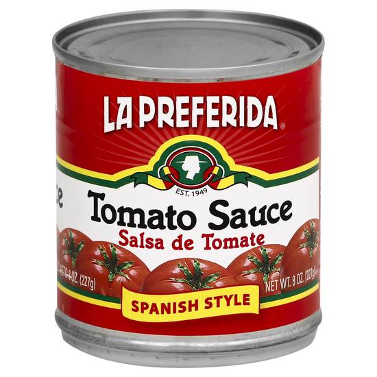 La Preferida Spanish Style Tomato Sauce (8 oz)