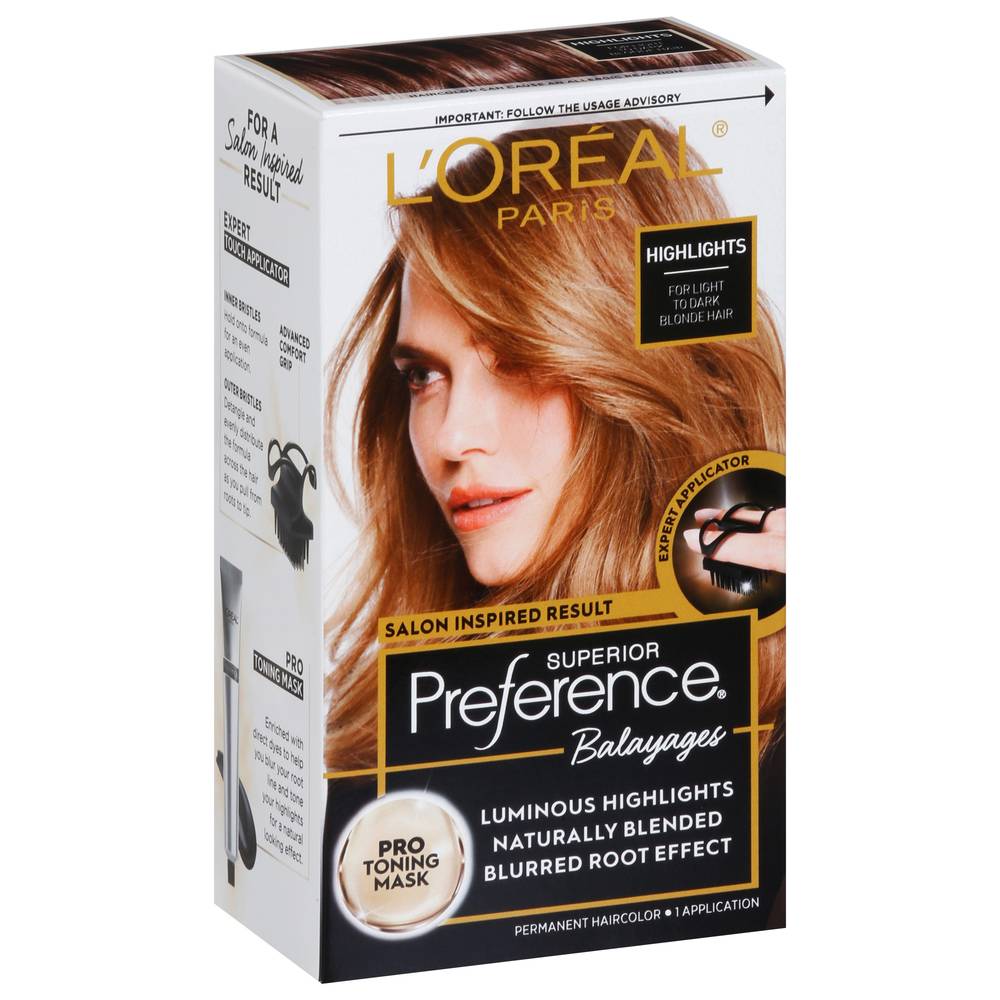 L'oréal Superior Preference Light To Dark Blonde Permanent Haircolor