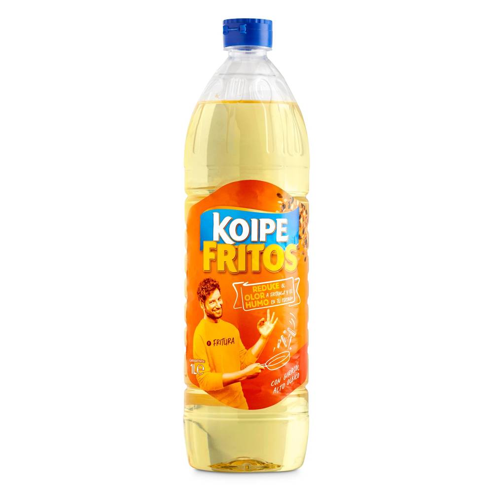 Aceite De Girasol Especial Para Freír Koipe Botella 1 L