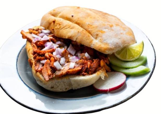 Marinated Pork Tortas (Pastor Tortas)