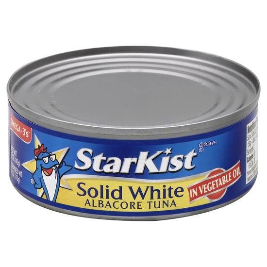 Starkist Solid White Albacore Tuna in Vegetable Oil