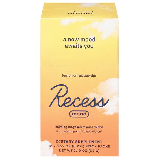 Recess Powder Lemon Citrus Mood pack
