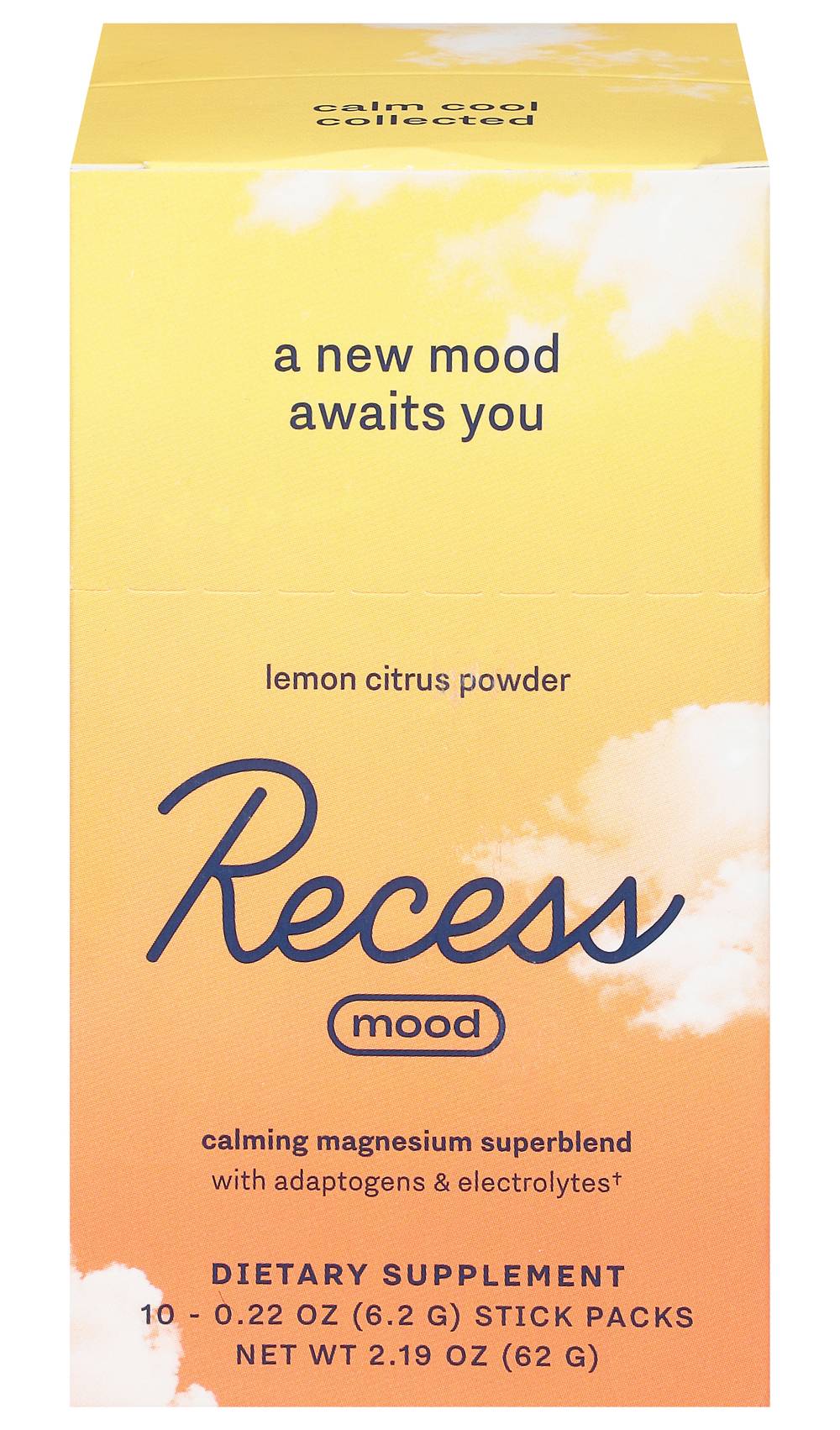 Recess Powder Lemon Citrus Mood pack (2.19 oz)