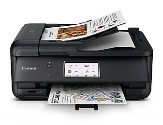 Canon PIXMA TR8620a Wireless Color Inkjet Printer, All-In-One, Print, Scan, Copy, Fax (TR8620A)