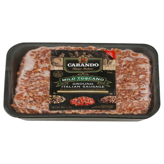 Carando Mild Toscano Italian Ground Sausage (16 oz)