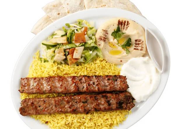 Beef Kebab Platter