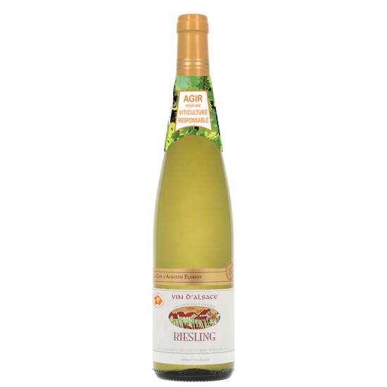 La Cave d'Augustin Florent - Vin blanc d'alsace riesling AOC (750 ml)