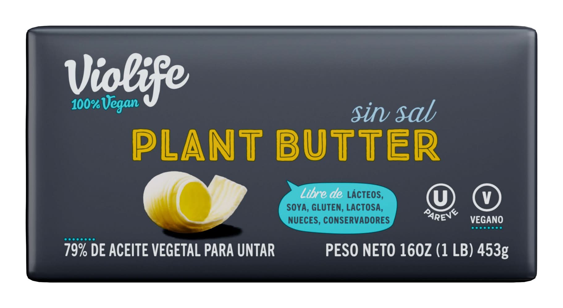 Violife Unsalted Brick Plant Butter (1 lbs)