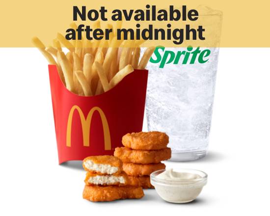 6 pc. Spicy Chicken McNuggets® Meal
