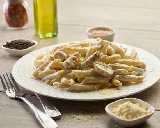 Alfredo chicken pastatwist