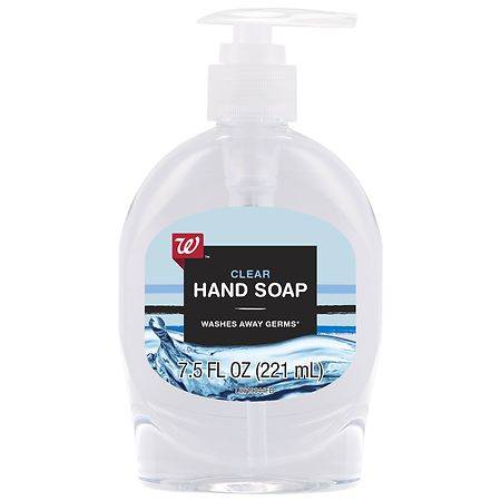 Walgreens Clear Liquid Hand Soap, Fresh (7.5 fl oz)