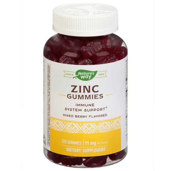 Nature's Way Nature S Way Zinc Gummies Mixed Berry 11 mg (120 ct)