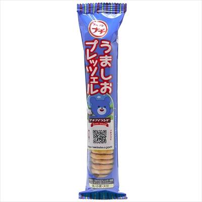 ブルボン　プチ　うましおプレッツェル　４０ｇ