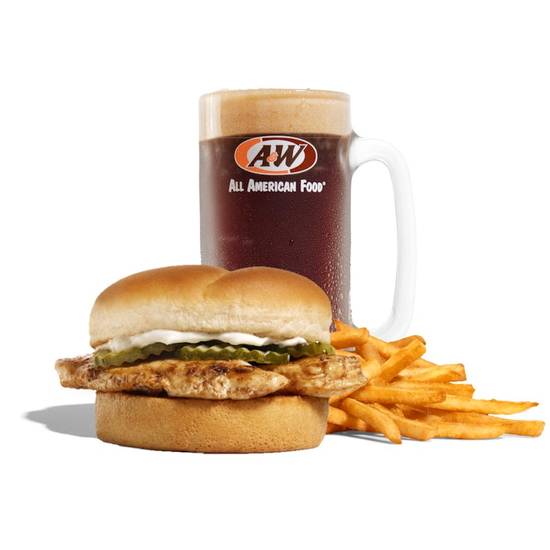 2pc Grilled Chicken Tender Sandwich Combo