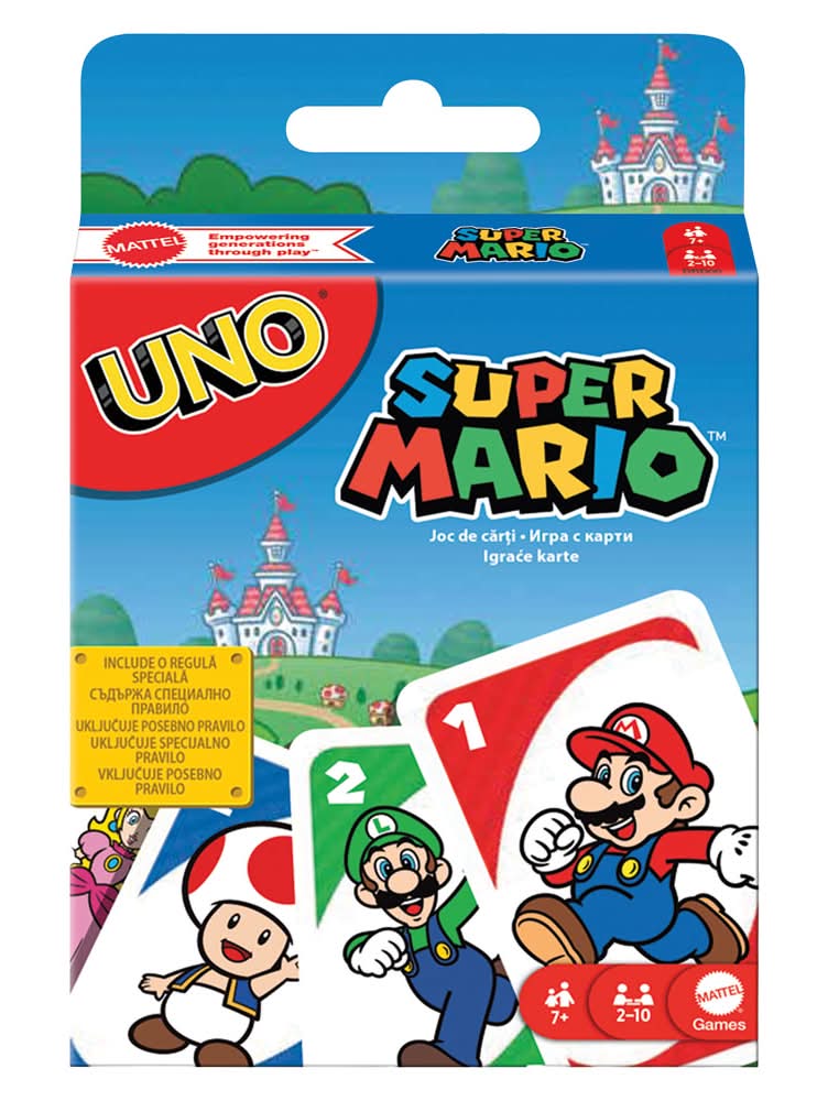 Uno Super Mario Brothers