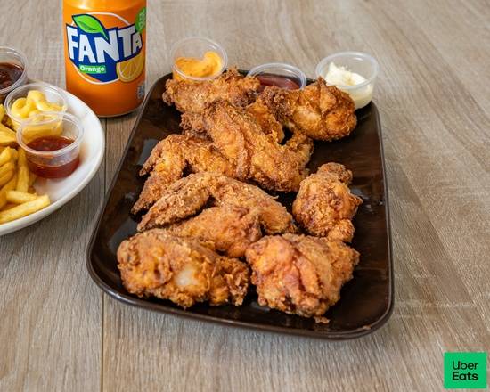 🍗 Menu Crispys Hot & Spicy Wings