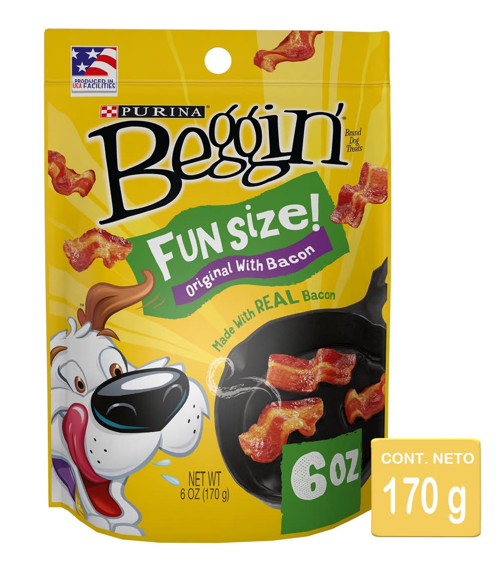 Beggin Strips · Snacks sabor tocino (170 g)