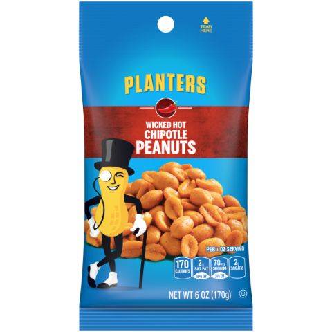 Planters Big Bag Chipotle Peanuts 6.08oz